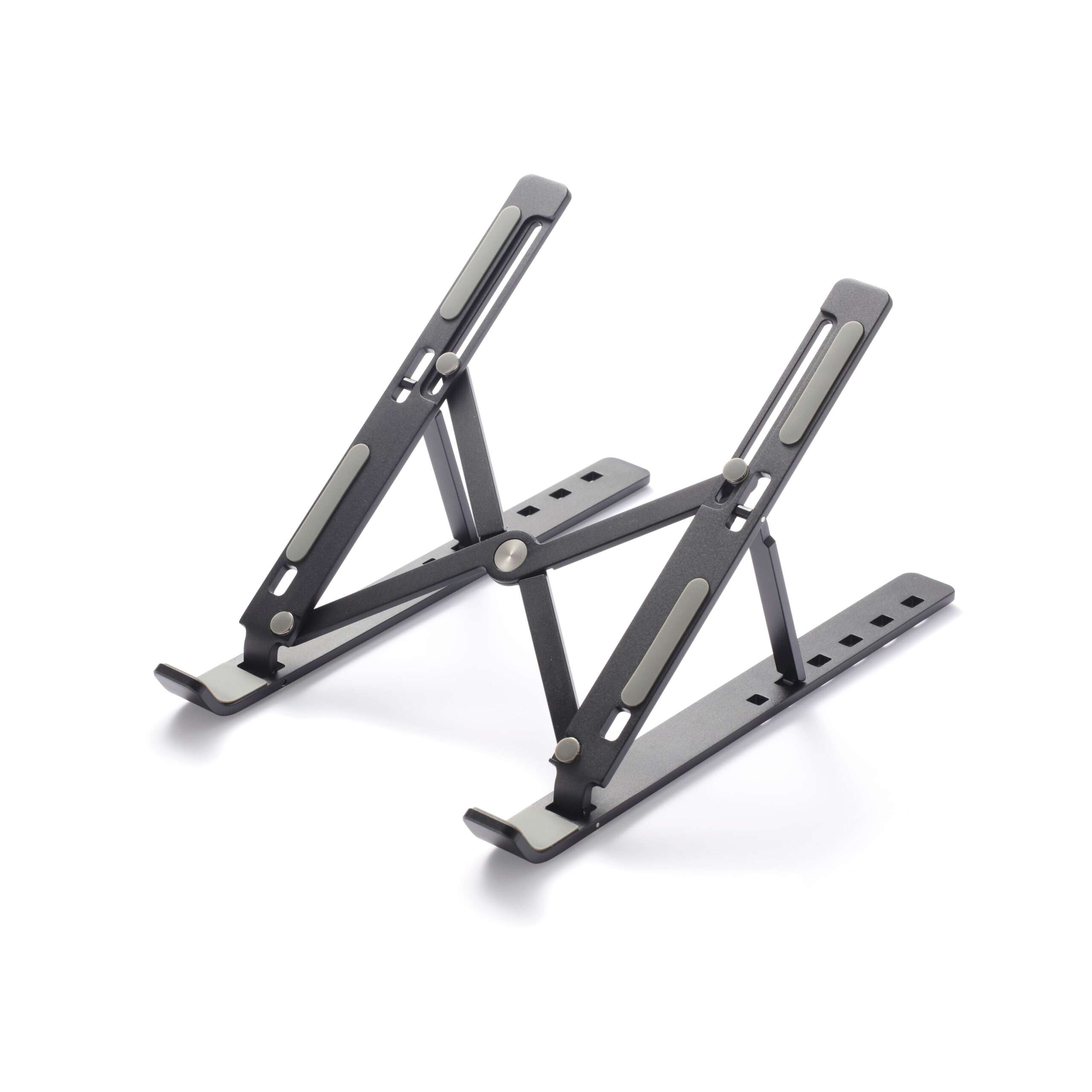 Folding Height Adjustable Aluminum Foldable Portable Adjustment Desktop Laptop Holder Riser Stand